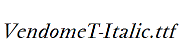 VendomeT-Italic.ttf