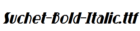 Suchet-Bold-Italic.otf