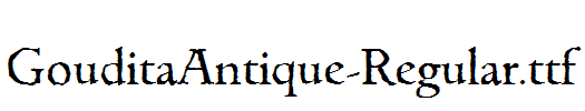 GouditaAntique-Regular.ttf