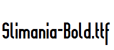 Slimania-Bold.ttf