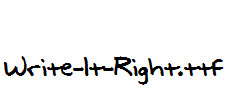 Write-It-Right.ttf