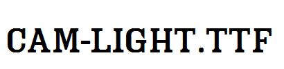 Cam-Light.ttf