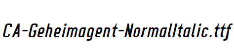 CA-Geheimagent-NormalItalic.ttf