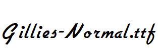 Gillies-Normal.ttf