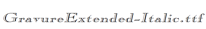 GravureExtended-Italic.ttf