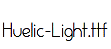 Huelic-Light.ttf