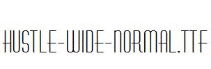 Hustle-Wide-Normal.ttf