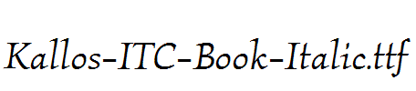 Kallos-ITC-Book-Italic.ttf