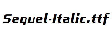 Sequel-Italic.ttf