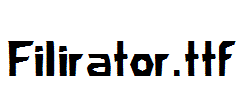 Filirator.ttf