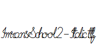 ImransSchool2-Italic.ttf