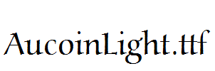 AucoinLight.ttf