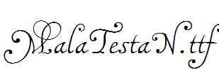 MalaTestaN.ttf