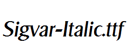 Sigvar-Italic.ttf