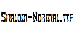 Shalom-Normal.ttf