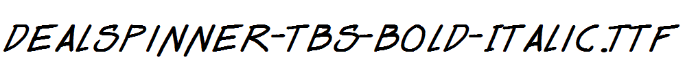 Dealspinner-TBS-Bold-Italic.ttf