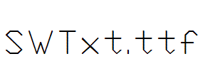 SWTxt.ttf