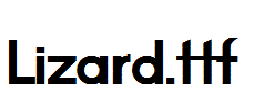 Lizard.ttf