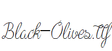 Black-Olives.ttf