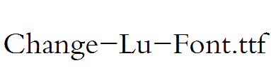 Change-Lu-Font.ttf