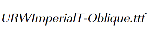 URWImperialT-Oblique.ttf