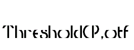 ThresholdCP.otf