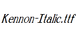 Kennon-Italic.ttf