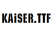 Kaiser.ttf