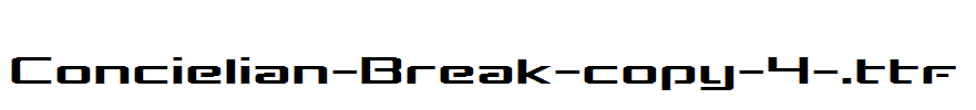 Concielian-Break-copy-4-.ttf