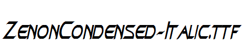 ZenonCondensed-Italic.ttf