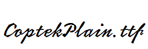 CoptekPlain.ttf