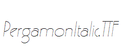 PergamonItalic.ttf