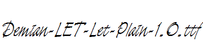 Demian-LET-Let-Plain-1.0.ttf