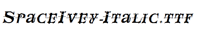 SpaceIvey-Italic.ttf