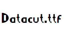 Datacut.ttf