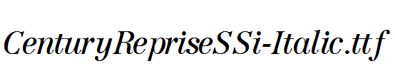 CenturyRepriseSSi-Italic.ttf