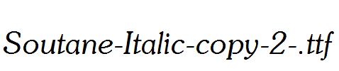 Soutane-Italic-copy-2-.ttf