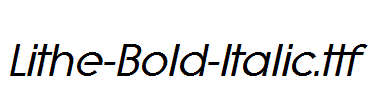 Lithe-Bold-Italic.ttf