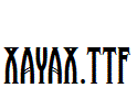 XAyax.ttf