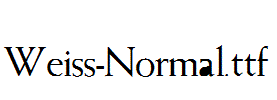 Weiss-Normal.ttf