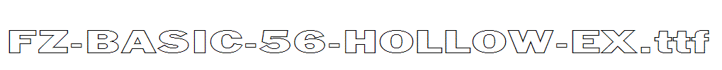 FZ-BASIC-56-HOLLOW-EX.ttf