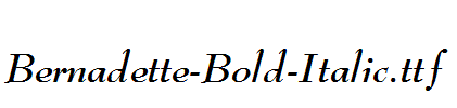 Bernadette-Bold-Italic.ttf