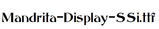 Mandrita-Display-SSi.ttf