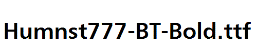 Humnst777-BT-Bold.ttf