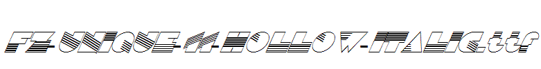 FZ-UNIQUE-11-HOLLOW-ITALIC.ttf