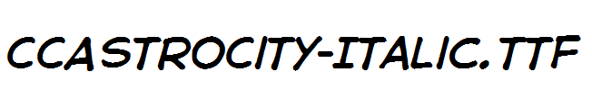 CCAstroCity-Italic.ttf