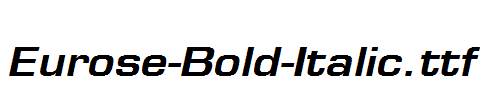 Eurose-Bold-Italic.ttf