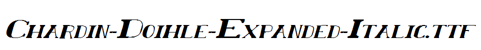 Chardin-Doihle-Expanded-Italic.ttf