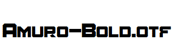 Amuro-Bold.otf