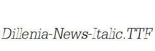 Dillenia-News-Italic.ttf